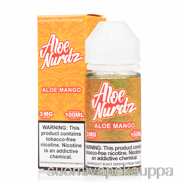 Vape Box Aloe Mango - Cloud Nurdz - 100ml 3mg